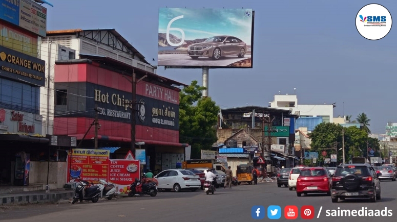 Unipole Hoarding Advertisement By Sai Media Solutions Bangalore And Chennai SaiMediaAds